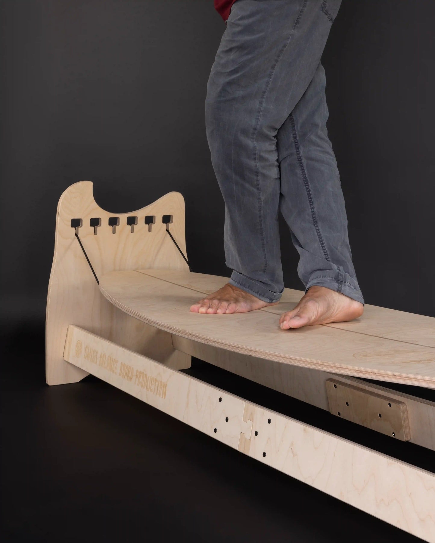 MECOS BOARDS Balance Trainer Pro – Cross Steps, Action