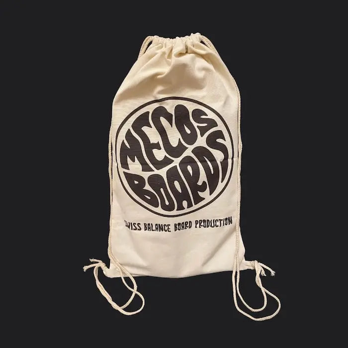 Daily Cotton Bag von Mecos Boards – ideal zum Transport des Mini Balance Boards und Zubehörs.