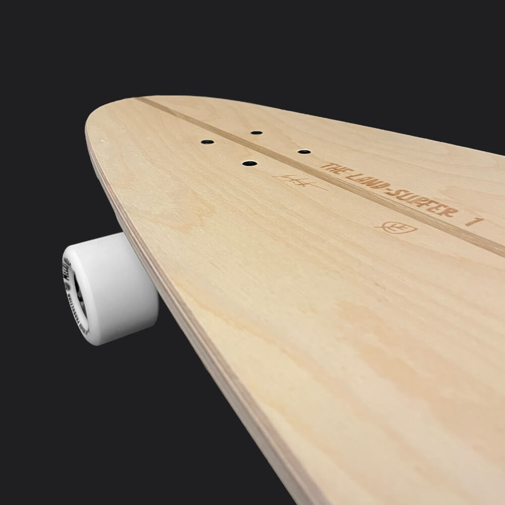 THE LAND SURFER KOMPLETT LONGBOARD - MECOS BOARDS