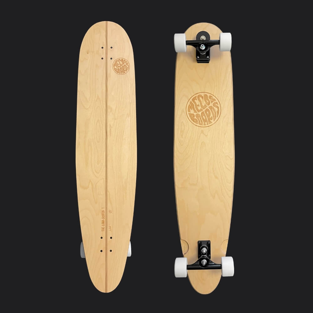 THE LAND SURFER KOMPLETT LONGBOARD - MECOS BOARDS