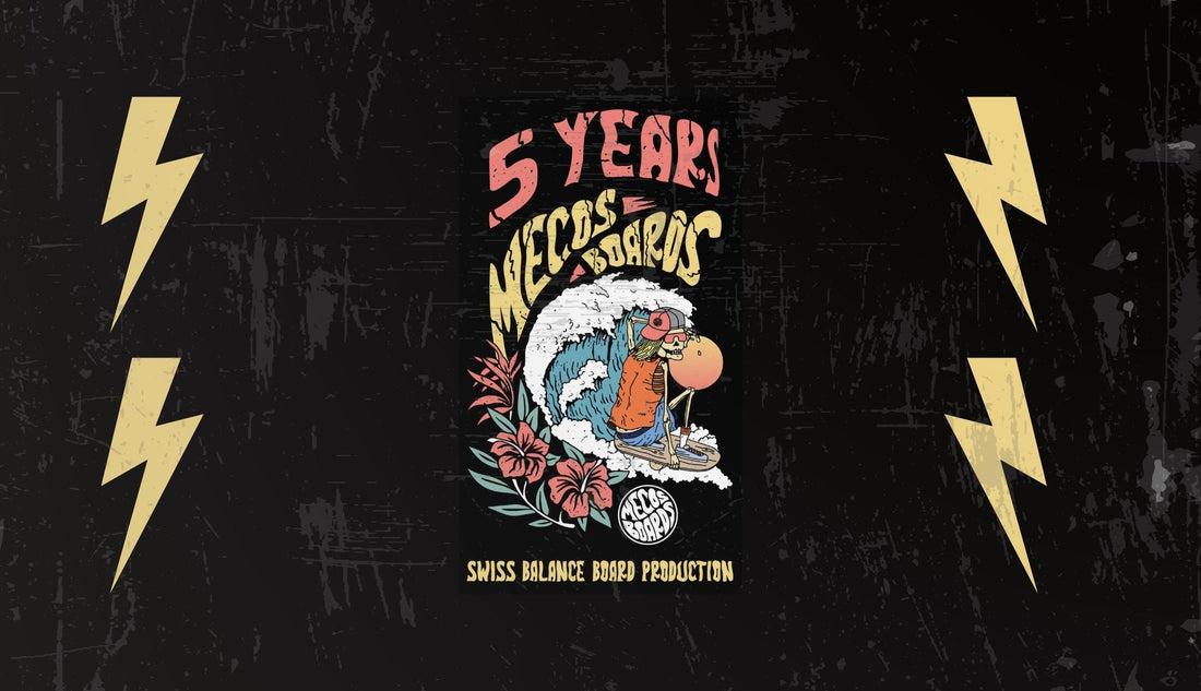 5 Jahre MECOS BOARDS – Schweizer Balance Board Produktion seit 2020