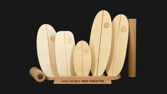 Alle MECOS Balance Board Modelle im Überblick – handgefertigt in der Schweiz