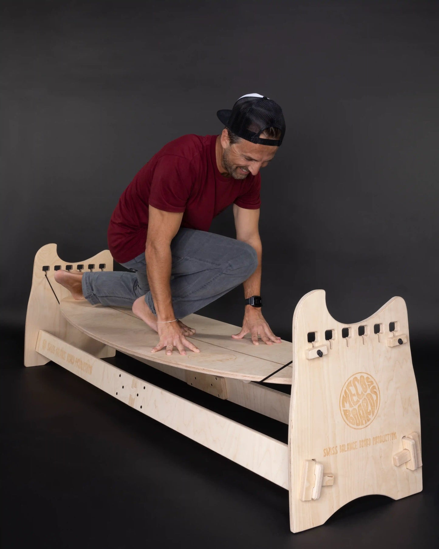 MECOS BOARDS Balance Trainer Pro – Surf Pop-up, Action