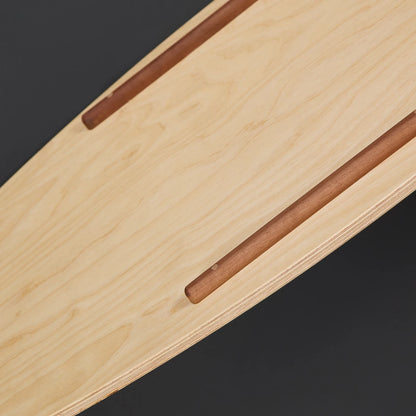 Detail Rail THE SURFER Balance Board – präzise Korkrollen-Führung für kontrolliertes Surf Training