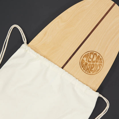 THE SURFER Balance Board im Cotton Bag – praktisch für Transport und Aufbewahrung, inklusive im Lieferumfang