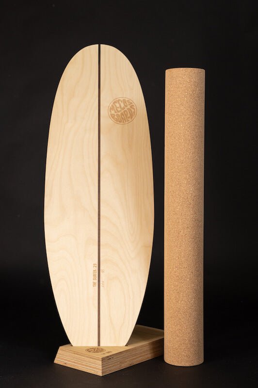 KORKROLLE BALANCE BOARD THE SURFER - MECOS BOARDS