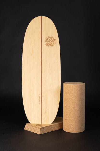 KORKROLLE BALANCE BOARD THE TWIN-TIPPER - MECOS BOARDS