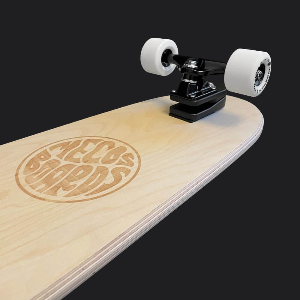 THE LAND SURFER KOMPLETT LONGBOARD - MECOS BOARDS